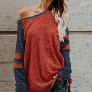 Varsity Raglan sweater/top